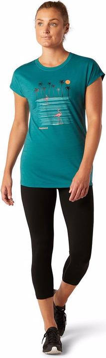 Image du produit Smartwool Mérino Sport 150 Surfing Flamingo T-shirt (XS)