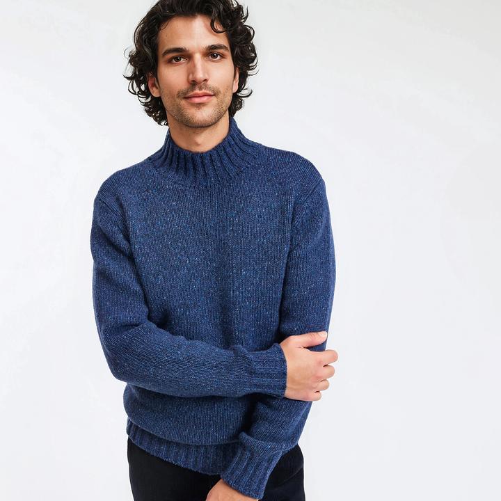 Image du produit La Redoute Collections Grobstrickpullover mit Stehkragen (XXL)