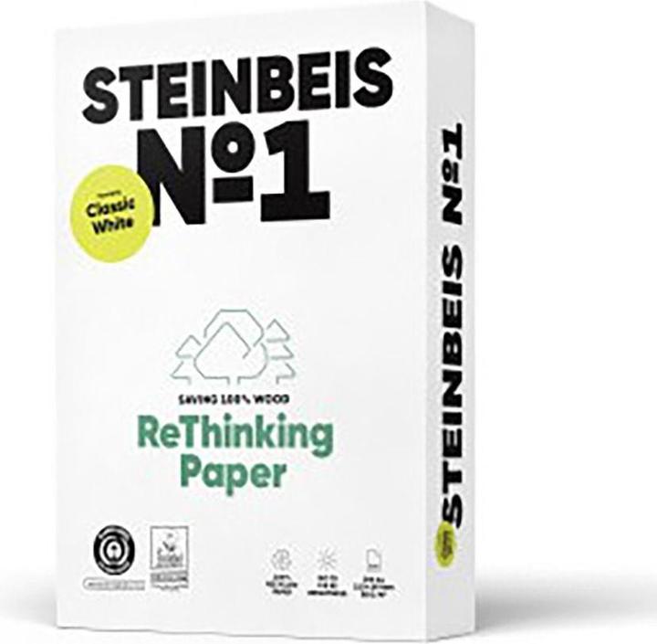 Image du produit Steinbeis Recyclage du papier universel ClassicWhite (A4, 500 feuilles, 80 g/m²)