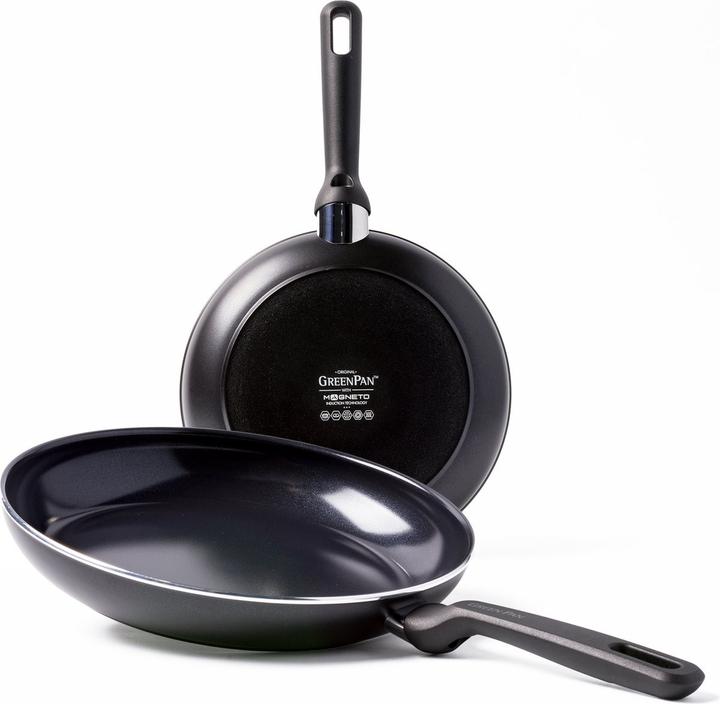 Productafbeelding Greenpan Memphis koekenpannenset 20 cm & 28 cm - PFAS-vrij - inductie (Kookpotten en pannenset, Aluminium)