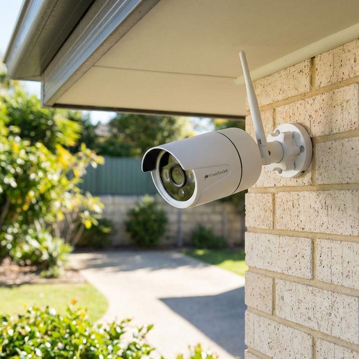 Actual product image VisorTech Wireless camera for DSC-850.app surveillance system (1920 x 1080 Pixels)