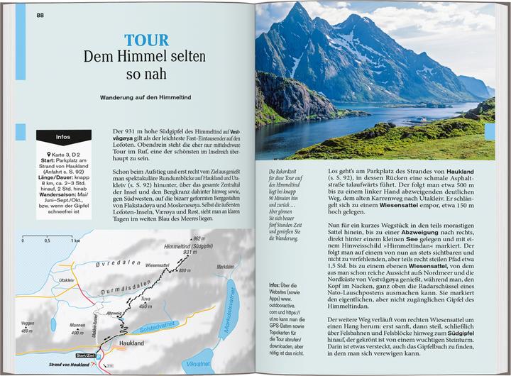Produktbild Reise-Taschenbuch Reiseführer Norwegen, Der Norden mit Trondheim und Lofoten (Deutsch, Michael Möbius, 2025)