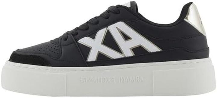 Armani Exchange Chunky Sole Contrast Logo Sneakers (41)