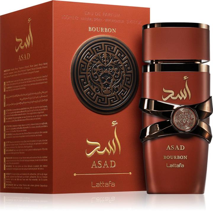 Actual product image Lattafa Asad Bourbon (Eau de parfum, 100 ml)
