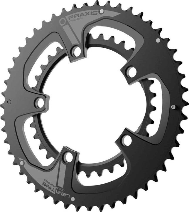 Praxis works Buzz Road chainring set, 5-arm, 110 mm bolt circle