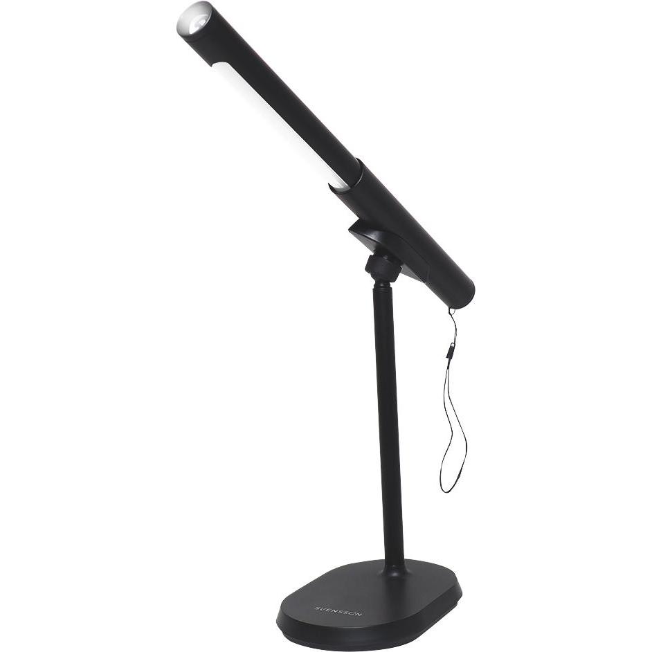 Lasmex, Tischlampe, Svensson Desk lamp/flashlight 2in1 AMSTERDAM magnetic-detatchable 8W black