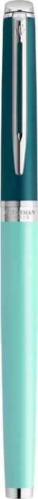 Actual product image Waterman Fountain Pen Hemisphere Colour Blocking Green C.C. F blue gift box (Silver, Green, 1 x)
