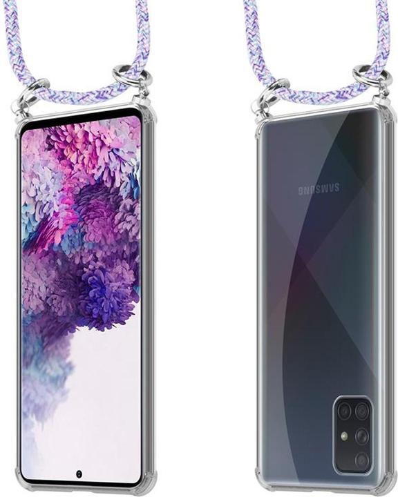 Produktbild Cadorabo TPU Handy Kette SILBER Cover