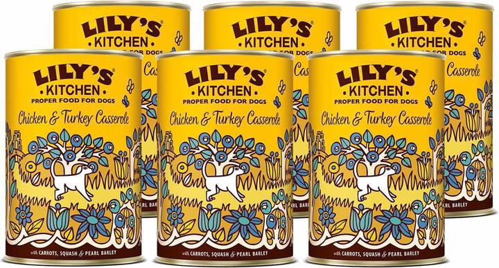 Immagine prodotto Lily's Kitchen Pollo e tacchino (Adulto, Senior, Junior, 6 pz., 2400 g)