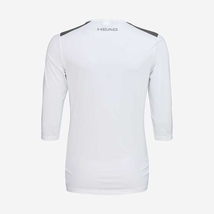 Produktbild Head Club Tech 3/4 Shirt W weiss/dunkelblau (M)