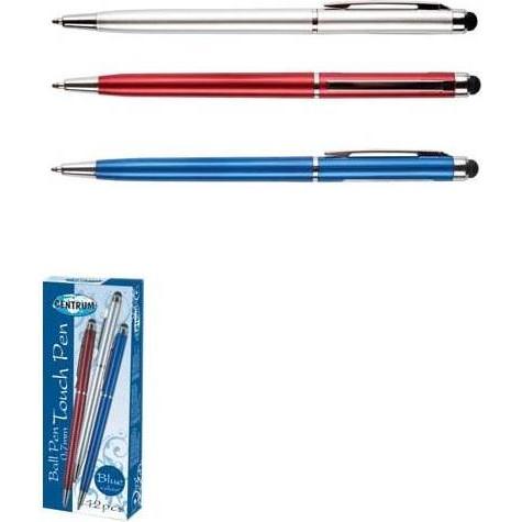 Centrum Kuglepen Touch 0,7mm. Ass. farver (1x) (85418)