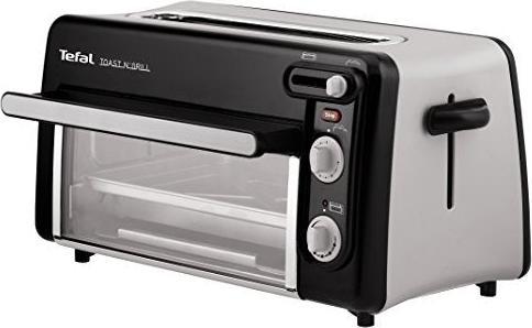 Tefal 2in1 Toaster and Mini Oven, black