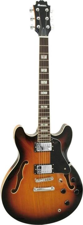 Actual product image Dimavery SA-610 Jazz Guitar, sunburst (Electric guitar)