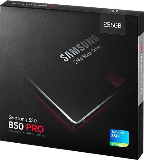 Actual product image Samsung 850 Pro (256 GB, 2.5")