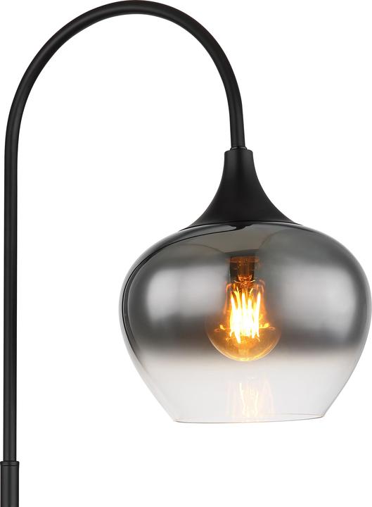 Productafbeelding Globo Vloerlamp Maxy zwart mat 1xE27 (E27)