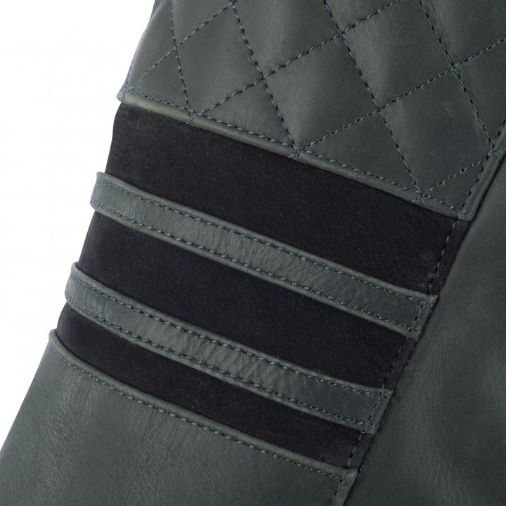 Actual product image Segura TRACK Lederjacke grau-schwarz M (Men, M)