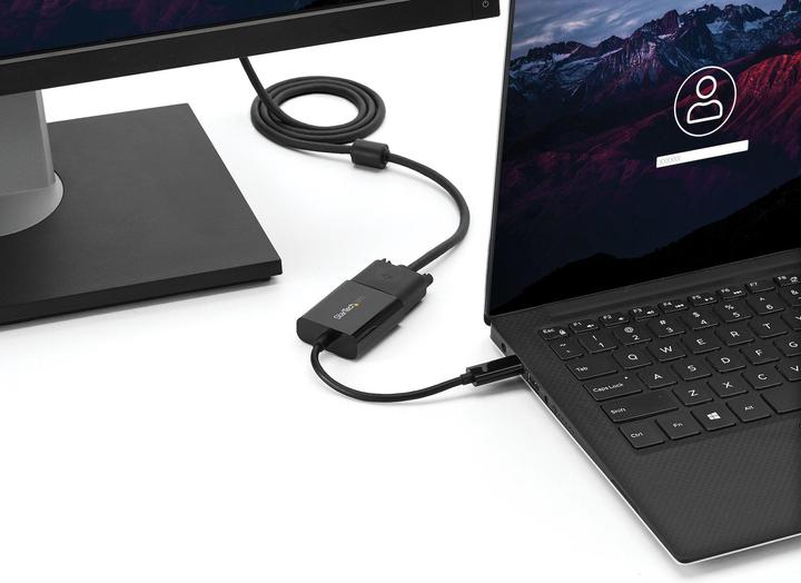Actual product image StarTech USB-C To VGA Adapter (VGA, 18 cm)