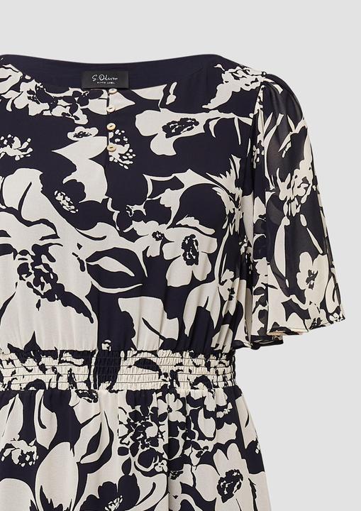 Produktbild S.Oliver Kleid Maxikleid aus Chiffon mit Print (38)