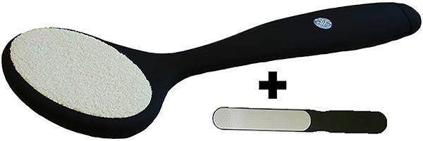 Immagine prodotto Herba Lima per cornea in ceramica, inclusa lima per unghie dei piedi 2in1