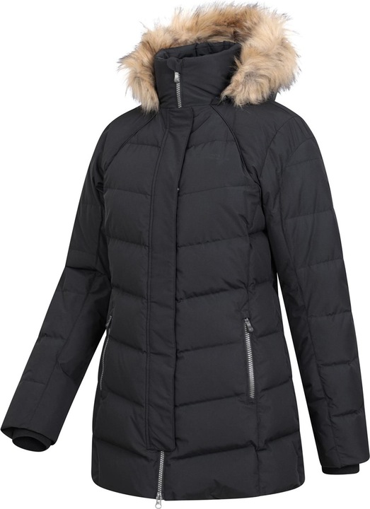 Actual product image Mountain Warehouse Womens/Ladies Isla II Long Down Jacket (36 D)