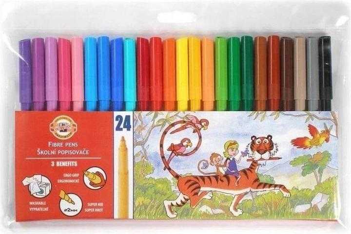 Koh-i-Noor Marker 24 Farben (24x)