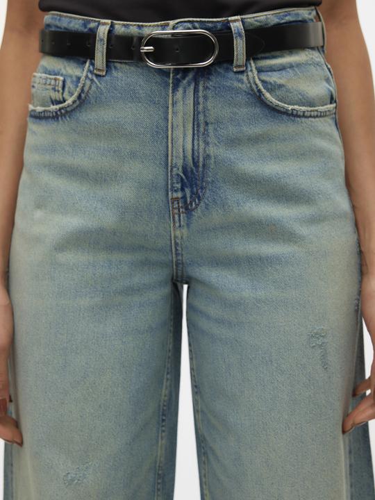 Actual product image Vero Moda VMROWAN Hohe Taille Weit geschnitten Jeans Weit geschnitten (W25/L32)