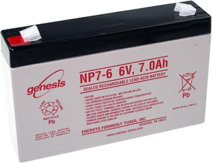 Hawker Energy Hawker Enersys Genesis NP7-6 Blei Akku 6 Volt 7000mAh (6 V, 7 Ah)