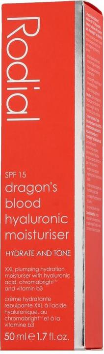 Produktbild Rodial Dragons Blood Hyaluronic Moisturiser SPF15 (50 ml, Tagescreme, SPF 15)