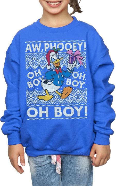 Image du produit Disney - Sweat DONALD DUCK CHRISTMAS FAIR ISLE - Fille (152, 158)