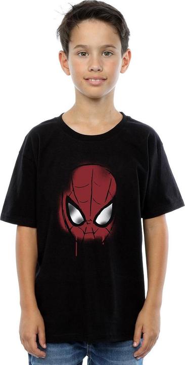 Produktbild SpiderMan Face Sketch TShirt Jungen (140, 146)