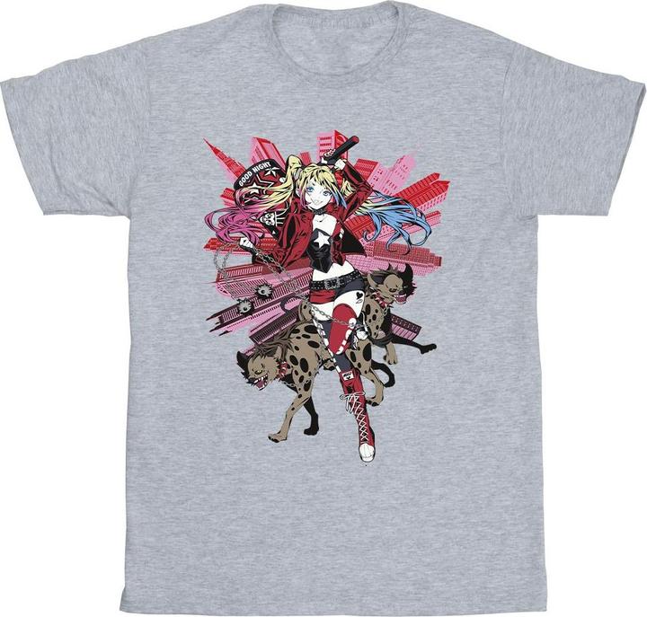 Immagine prodotto Harley Quinn Hyenas Maglietta Uomo (3XL)