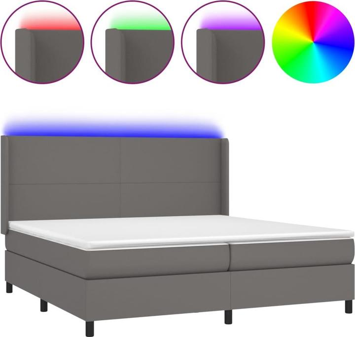 Actual product image vidaXL Boxspringbett (200 x 200 cm)