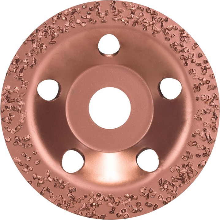 Bosch Professional Zubehör Hartmetalltopfscheibe, 115 x 22,23 mm, grob, flach (Grob)