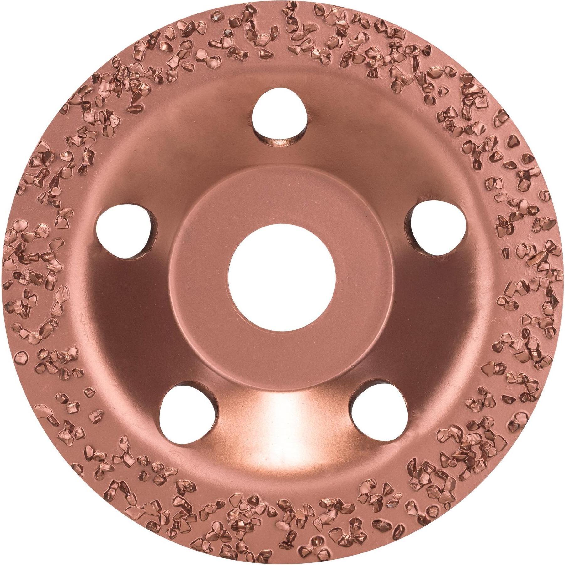 Bosch Professional Zubehör, Schleifmittel, Hartmetalltopfscheibe, 115 x 22,23 mm, grob, flach (Grob)