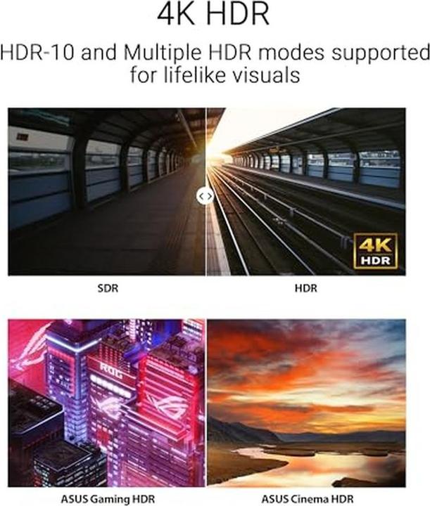 Actual product image ASUS VY27UQ (3840 x 2160 Pixels, 27")