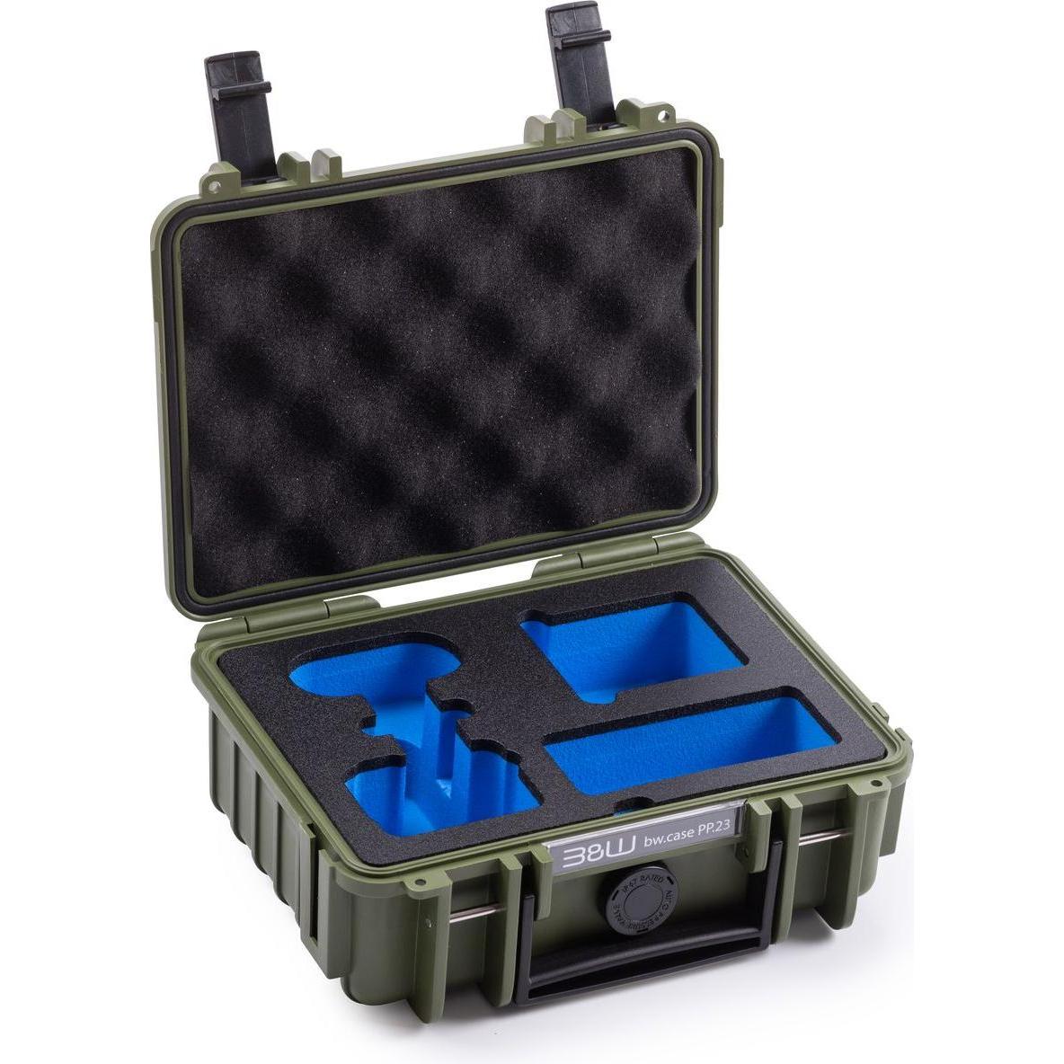B+W Action Case PP.23 für Insta360 Go 3 - bronzegrün (PP.23.BG.GO3)