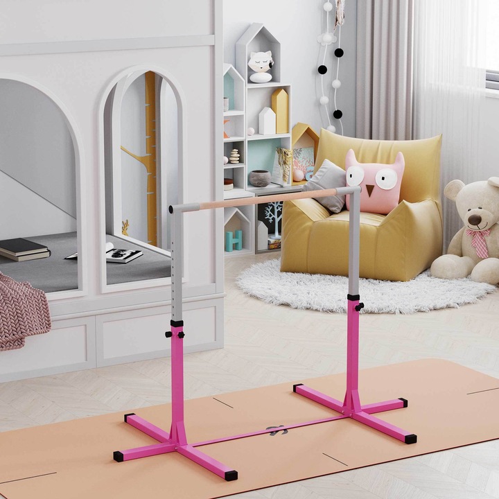 Produktbild Homcom Höhenverstellbare Gymnastikstange für Kinder
