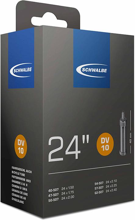 Image du produit Schwalbe 10421611 bicycle inner tube Dunlop valve 24" 40 - (Dunlop (DV), 24")