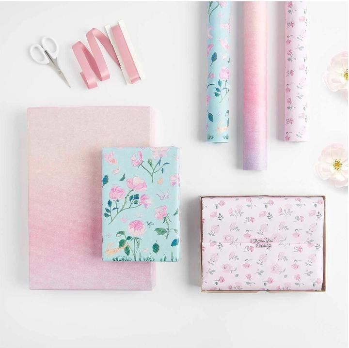 Produktbild Rico Design Seidenpapier Rosen, FSC MIX (28 g/m², 1x)