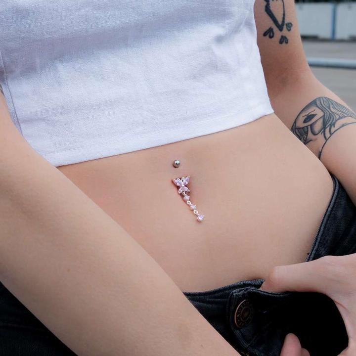 Immagine prodotto Bijouteria Piercing ventre (Acciaio inossidabile, Argento 925, Vetro (di orologio))