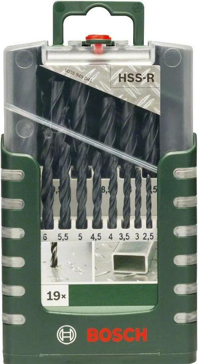 Image du produit Bosch Professional Zubehör Jeu de mèches à métaux (1 mm, 1,5 mm, 2 mm, 2,5 mm, 3 mm, 3,5 mm, 4 mm, 4,5 mm, 5 mm, 5,5 mm, 6 mm, 6,5 mm, 7 mm, 7,5 mm, 8 mm, 8,5 mm, 9 mm, 9,5 mm, 10 mm)