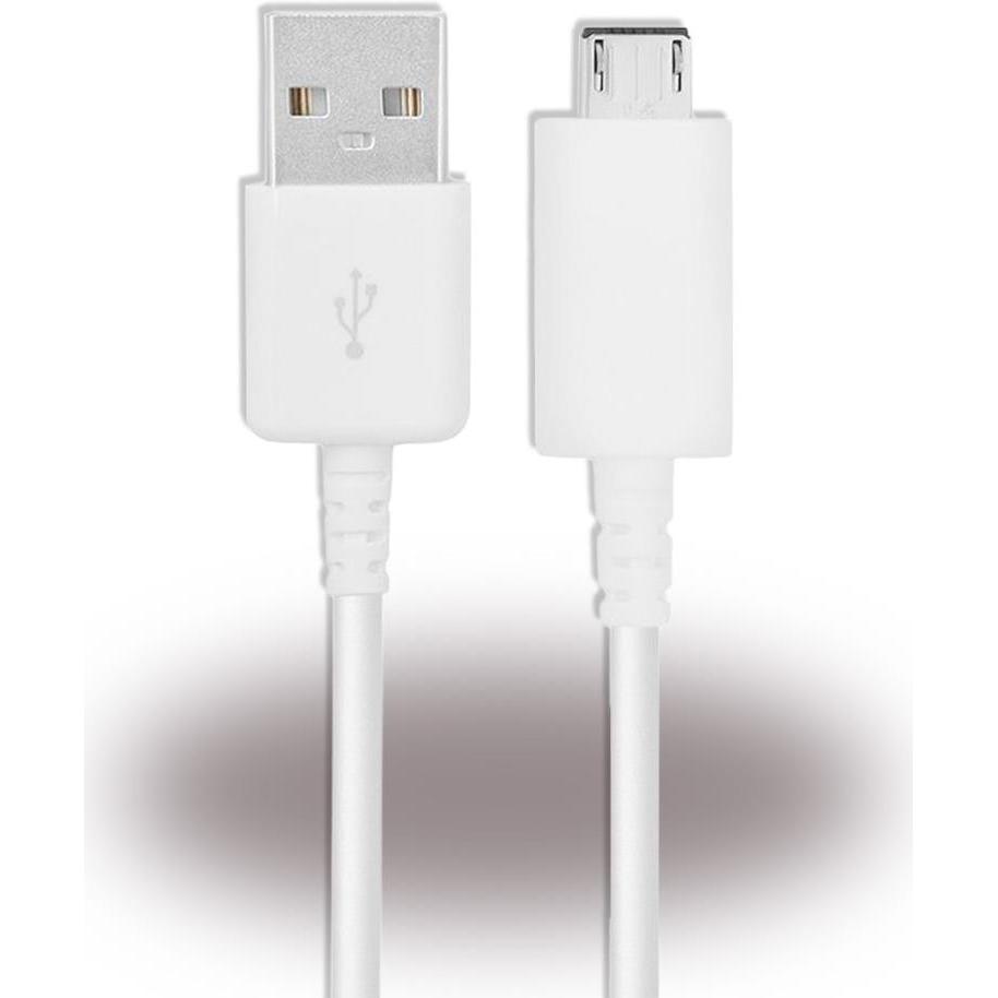 Samsung ECB-DU68WE Micro-USB Datenkabel 0,70m weiss bulk (0.70 m, USB 2.0), USB Kabel