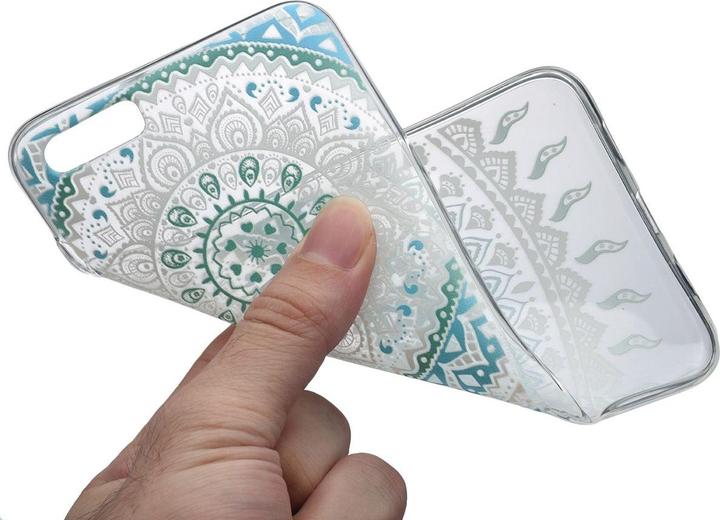 Produktbild König Design Henna Cover für Xiaomi Mi 5s Case Schutz Hülle Silikon Bumper Etuis Sonne Blau (Xiaomi Mi 5s)