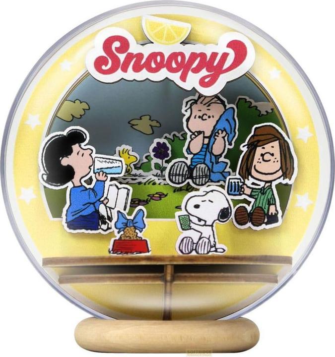 Pantasy Die Peanuts Puremind Modellbausatz Wooden Theater Globe Picnic Party