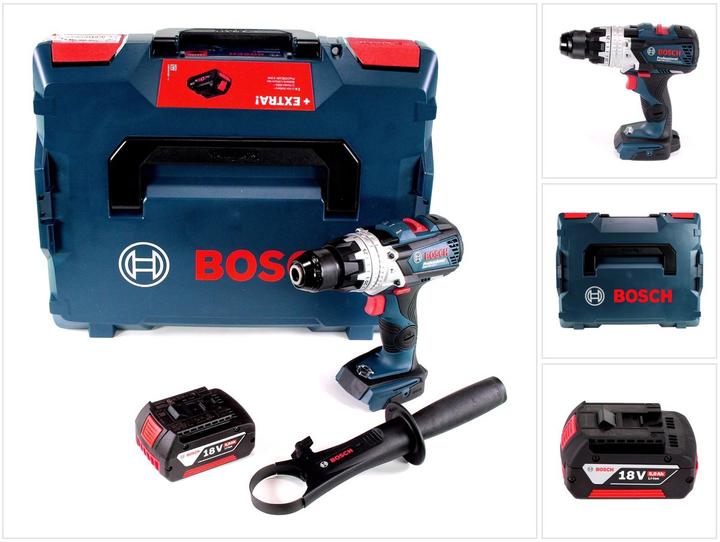 Actual product image Bosch Professional Bosch GSB 18V-110 C cordless impact drill Professional 18V 110Nm + 1x rechargeable battery 5.0 Ah + (Rechargeable battery operated)