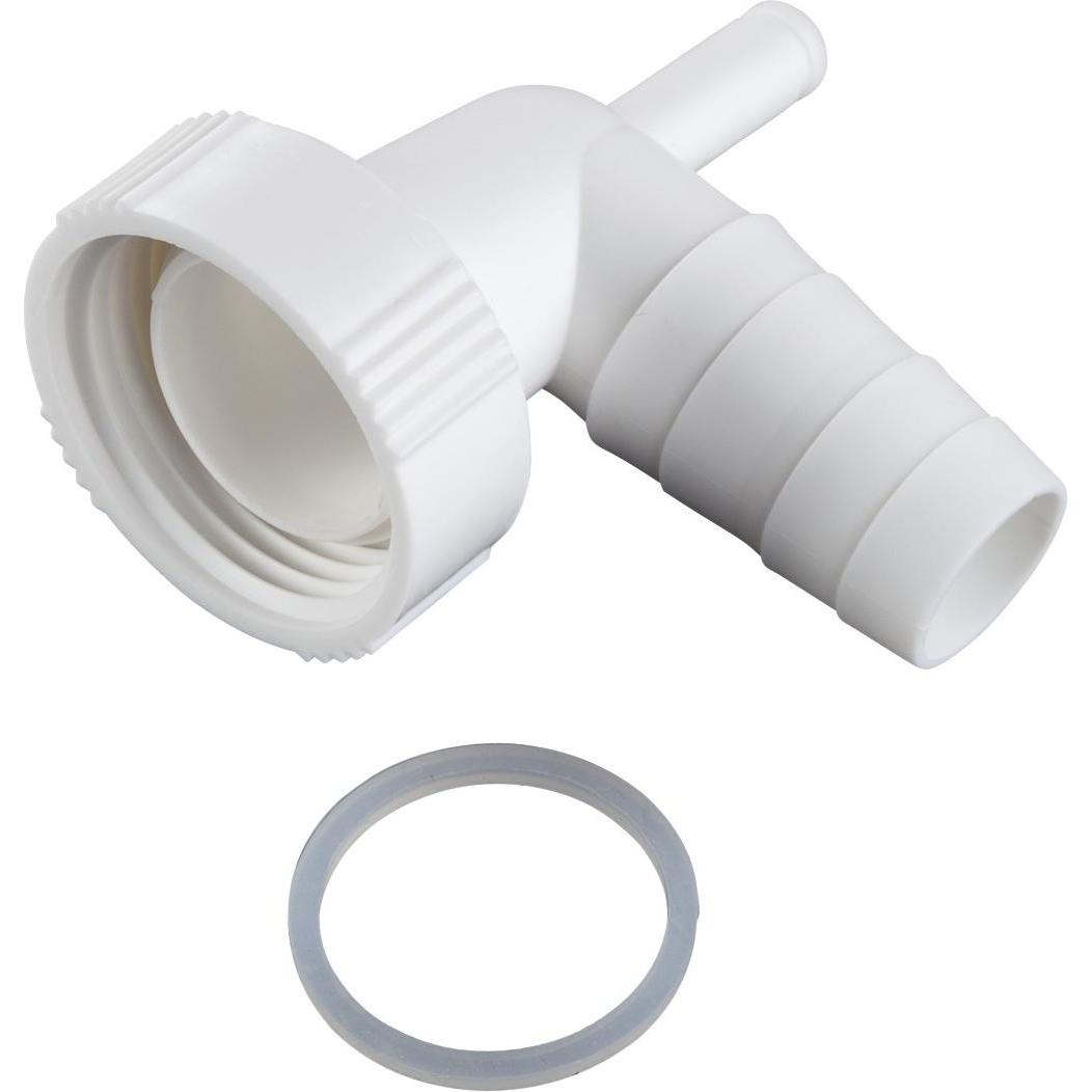 Xavax, Siphon, Siphonanschluss mit Kondensatanschluss, für Ablaufschläuche (Geschirrspüler-Siphon, 1")