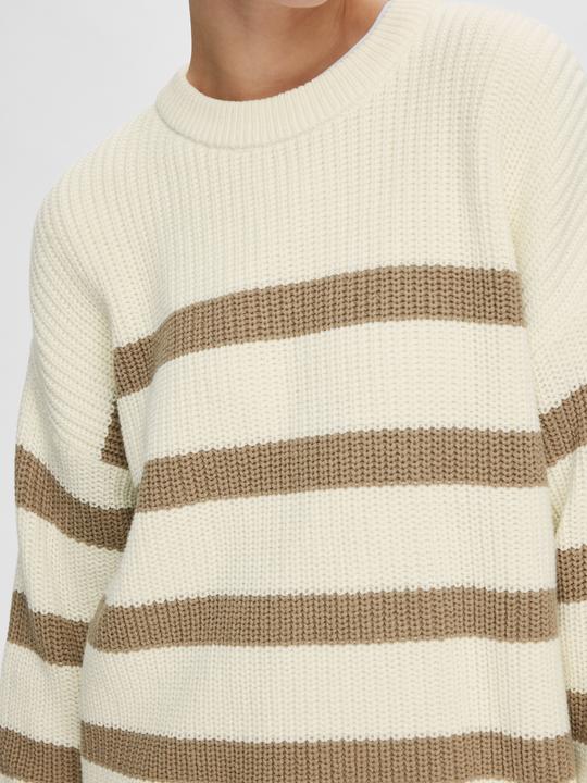 Produktbild Selected Gestreifter Strickpullover (XS)