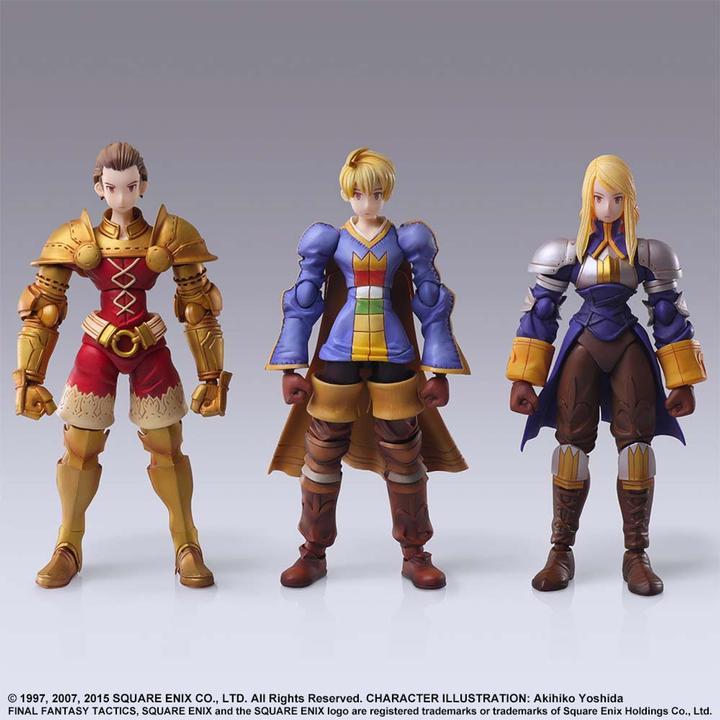 Produktbild Square Enix Final Fantasy Tactics Bring Arts Actionfigur Ramza Beoulve 14 cm