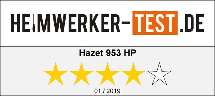 Actual product image HAZET Socket set 953HP ∙ Square, hollow 6.3 mm (1/4 inch), Square, hollow 12.5 mm (1/2 inch) ∙ Outs… (27 mm)