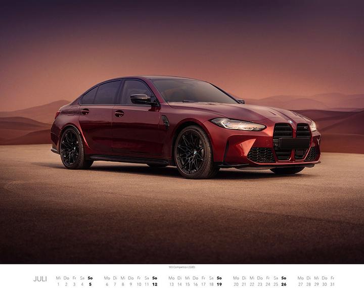 Produktbild Stein:Faszination BMW M Kalender 2026 (59,5 x 48 cm)